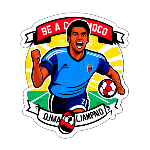 Marcos Leonardo Futbol Sticker Tasarımı