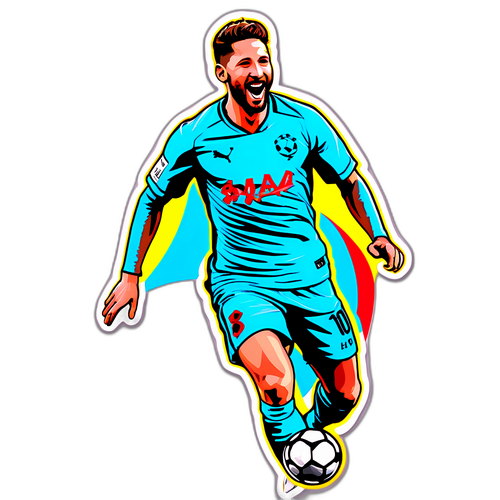 Mertens Futbol Yıldız Sticker