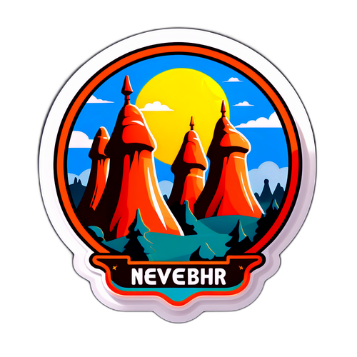 Nevşehir Peri Bacaları Sticker