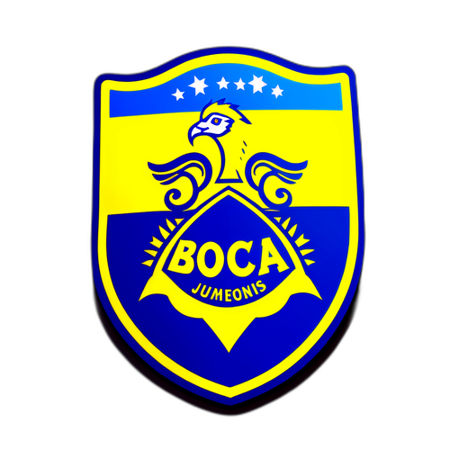 Stiker Logo Boca Juniors