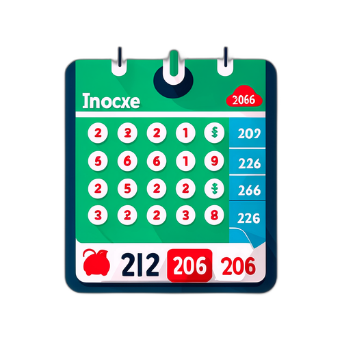 Ilustração de calendário marcando o Imposto de Renda 2026