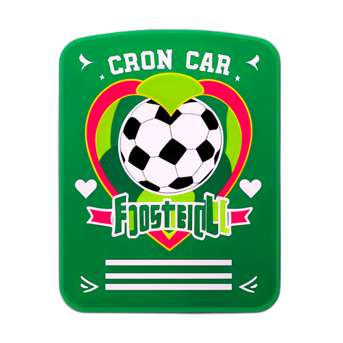 Sticker de Amor al Fútbol