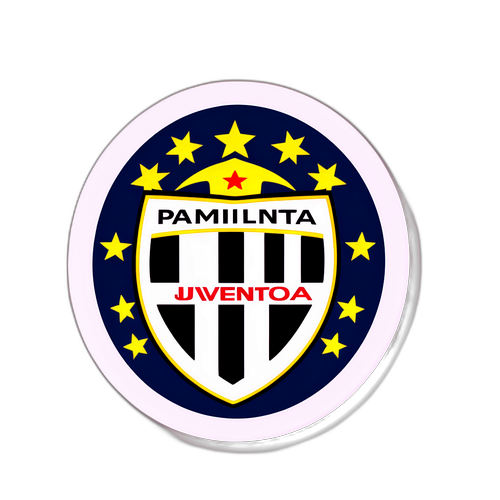 Nostalgisk Parma og Juventus Sticker