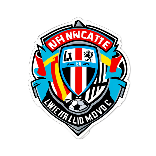 Stiker Pertandingan Newcastle vs Atlético Madrid