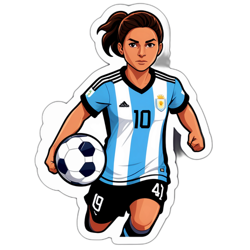 Pemain Sepak Bola Perempuan yang Kuat dari Argentina