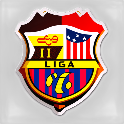 Stiker La Liga yang Penuh Warna