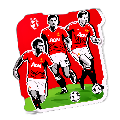 Manchester United Legender i Aktion