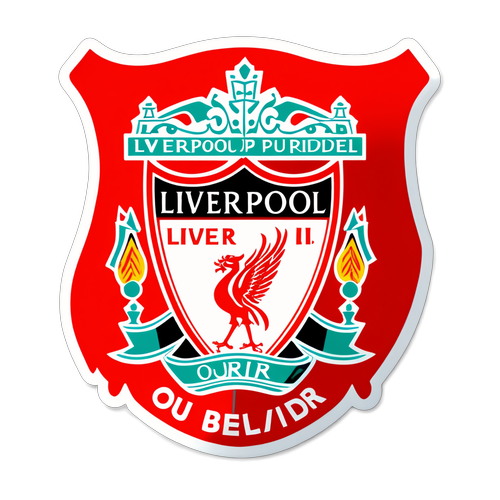 „Liverpool, unser Stolz!“ – Entdecke das aufregendste Fußball-Sticker-Design!