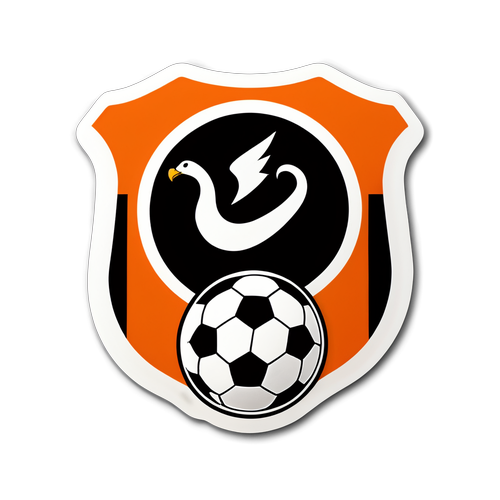 Emblema ya Dundee United katika Uwanja wa Soka