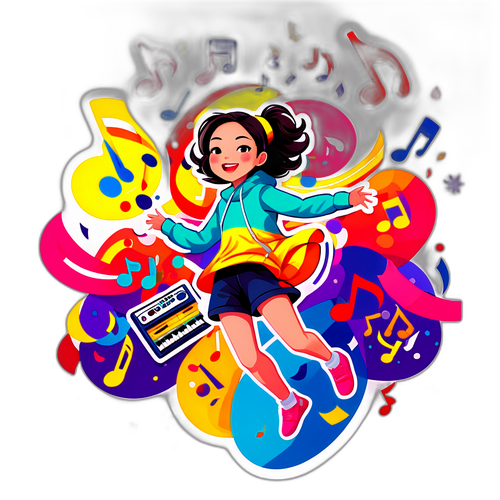 En livlig og farverig kunst af Alysa Liu