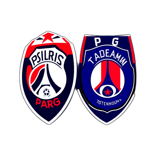สติ๊กเกอร์การแข่งขัน PSG กับ Tottenham