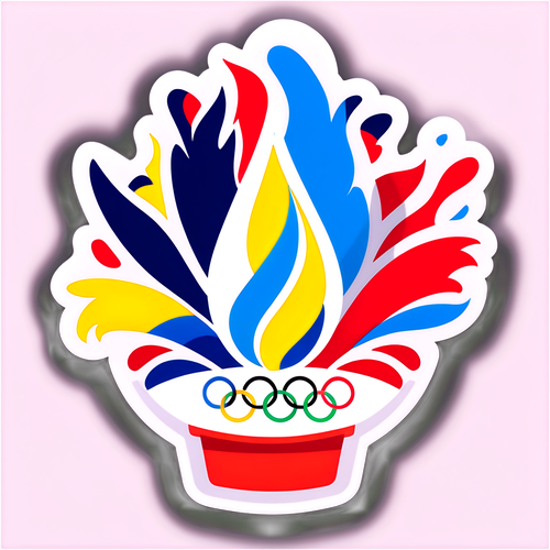 Descoperă Emoția Jocurilor Olimpice Paris 2024: Un Sticker Care Îți Va Toca Sufletul!