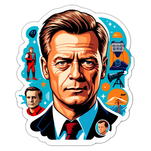 Porträt von Henning Baum in coolem Design