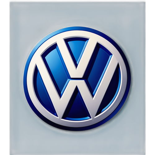 Der VW Logo-Zauber: Minimalismus trifft bunte Vielfalt der Autokultur!