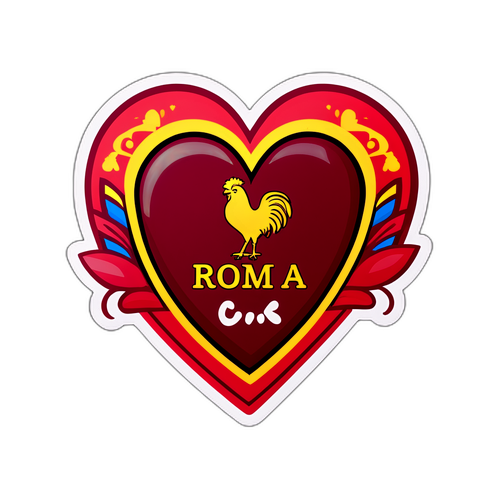 Αυτοκόλλητο για φιλάθλους Ρόμα