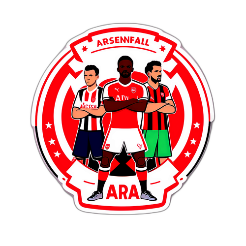 아스널과 브렌트포드 팬의 정치적 열정