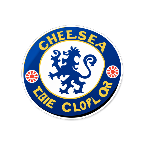 Unveiling the Ultimate Chelsea Minimalist Design: 'Blue is the Color!' - A Must-Have for Every True Fan!