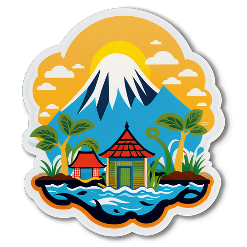 Stiker Banjir di Kabupaten Cirebon