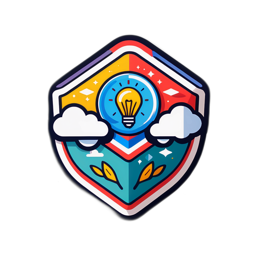 提升精神的徽章