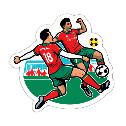 उत्साही व्रेख़सम बनाम कCoventry मैच का क्षण