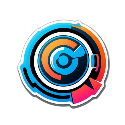 Design samolepky s logem Meta