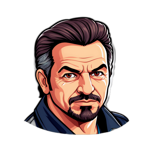 Χιουμοριστικός Αυτοκόλλητος του Μιχάλη Σηφάκη