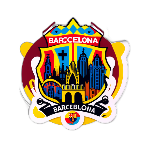 Barcelona Sziluett