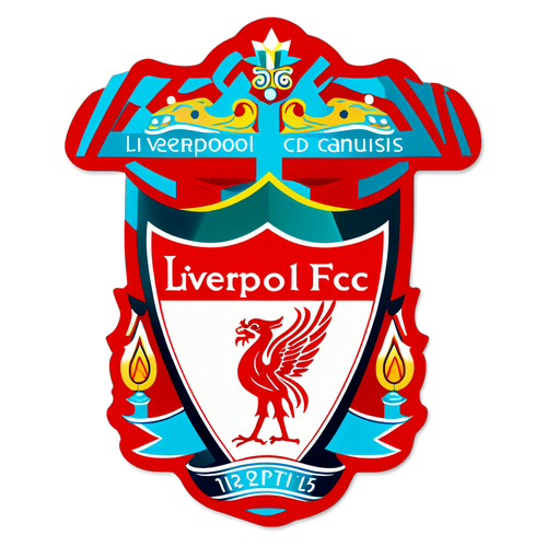 Sticker Minimalis Logo Liverpool FC