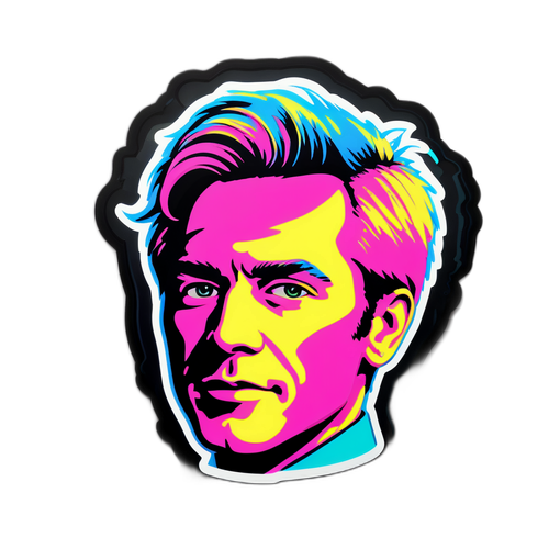Neonvärinen Emil Sylvegård -musiikkistickeri
