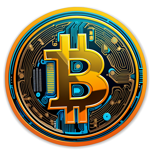 Šokující moment: Bitcoin logo se mění na digitální umění!