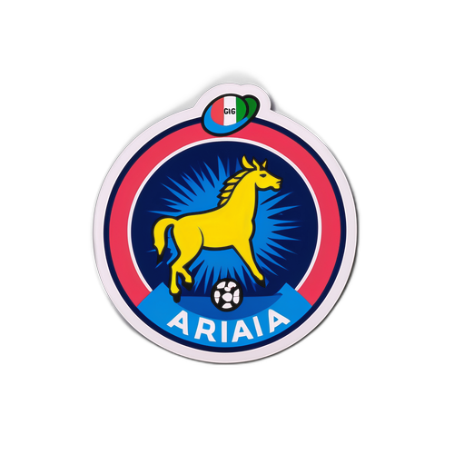 Стильний обкладинка для матчу Серії А