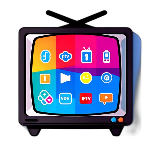 IPTV İkonu ve TV Uzaktan Kumanda