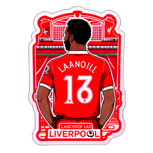 Stiker Jersi Ikonik Liverpool