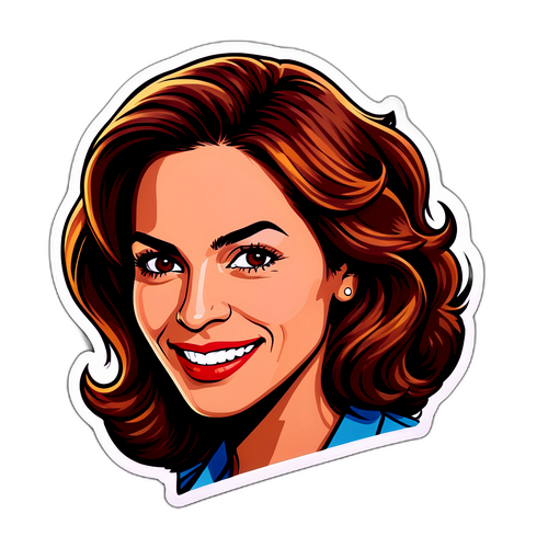 Adesivo Celebrando a Carreira de Fernanda Torres