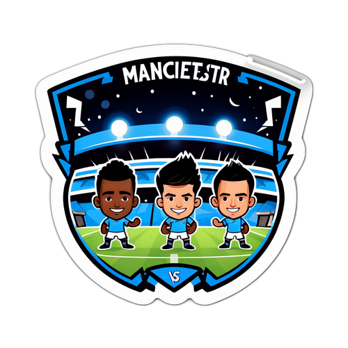 Sticker hấp dẫn cho trận đấu Manchester City vs Newcastle