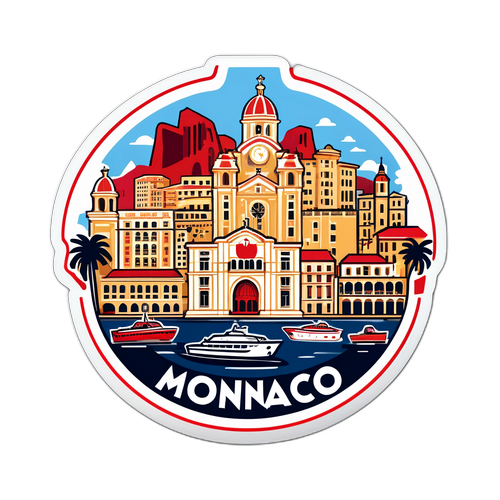 Sticker ya Monaco