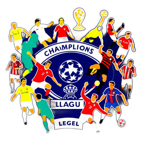 Sticker Vintage UEFA Champions League