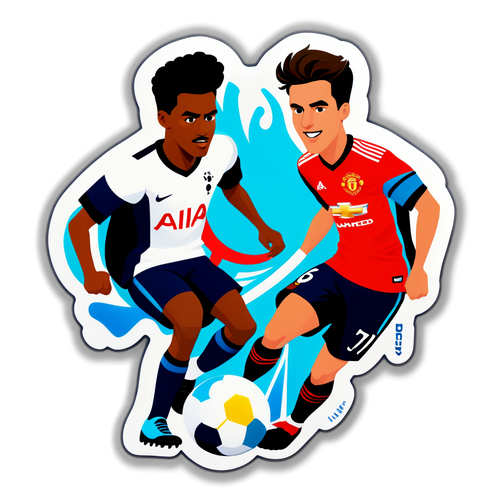 Tottenham vs Man United - Jalkapallo-ottelu