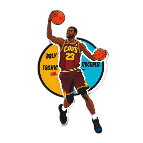 Rally Together! Basketball Dunk Sticker