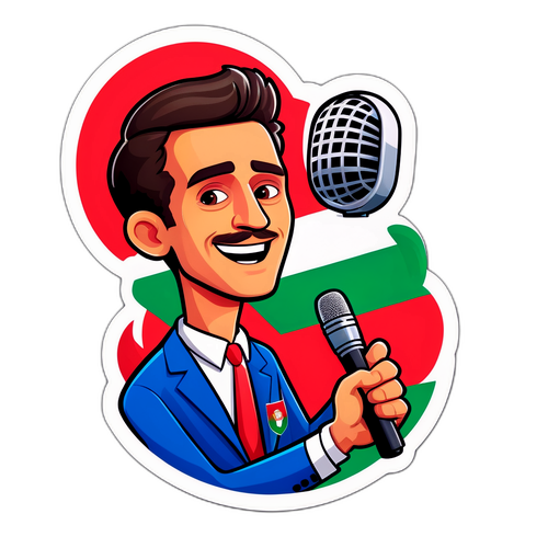 Roberto Fico con Microfono