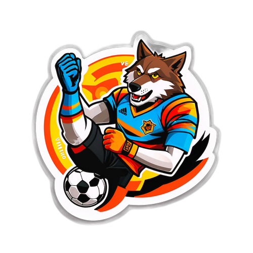 울버햄프턴 대 맨체스터 유나이티드 점수 예측 디자인 스티커