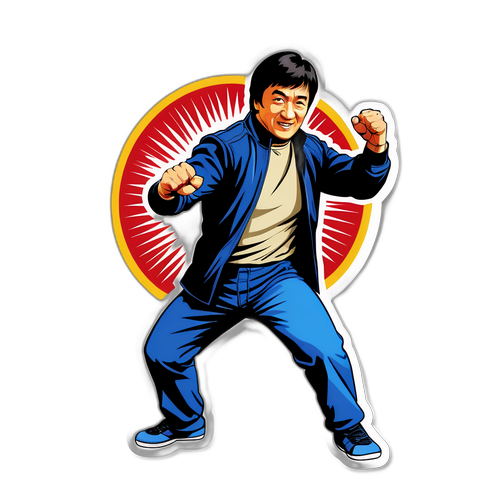 Akciódús Jackie Chan Figura