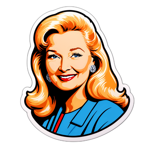 Nostalgisk klistremerke av Diane Ladd