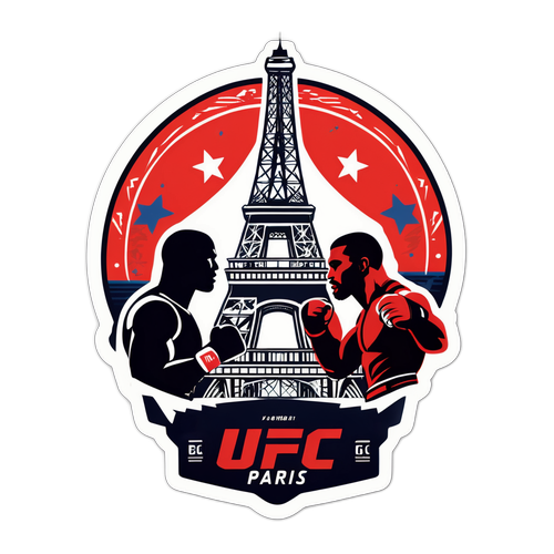 Autocollant UFC Paris
