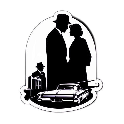 Gizemli Film Noir Silüeti