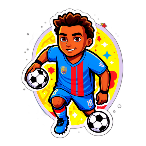 Autocollant stylisé de Danilo