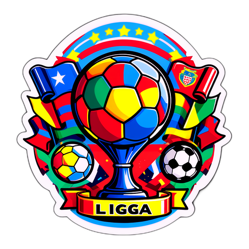 Sticker care sărbătorește Liga I