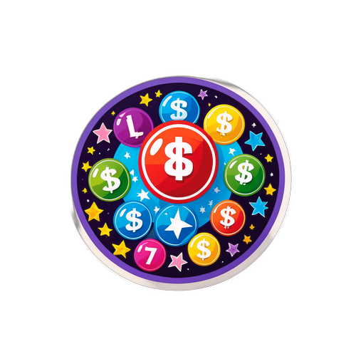 彩票幸運符號貼紙