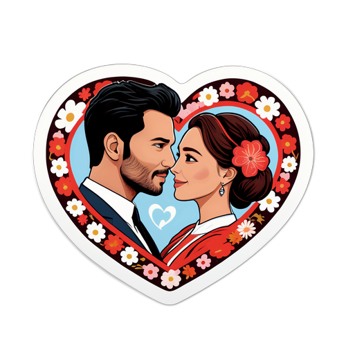 Romantik Anlar Sticker