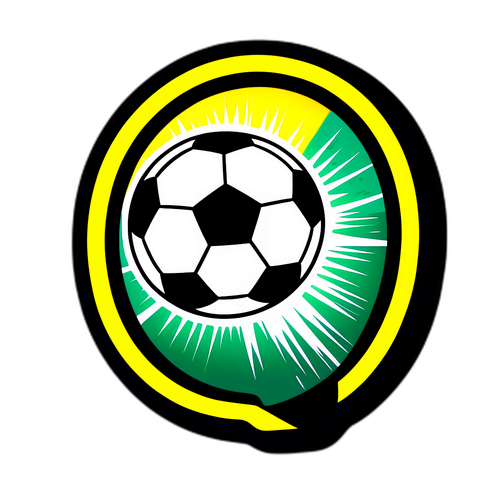 Sticker de una noche de fútbol